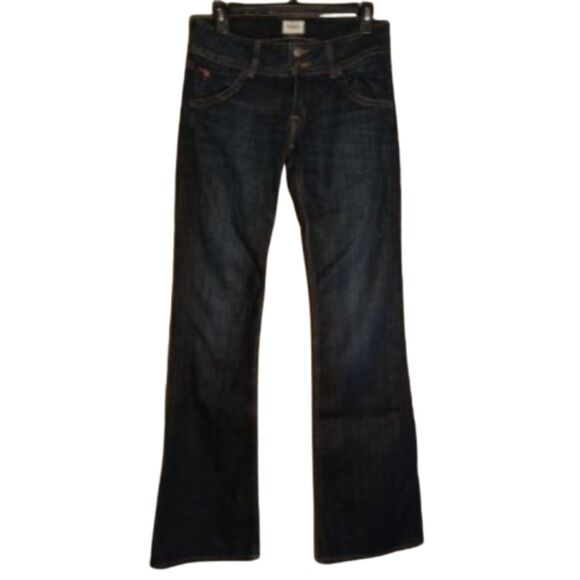 Hudson Women's Size 27 Boot Cut Dark Blue Jeans - Picture 2 of 9